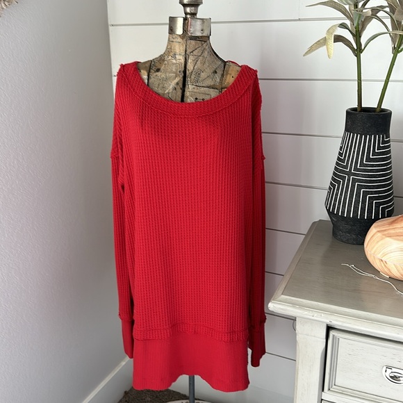 Free People North Shore Oversize Thermal - Picture 2 of 7